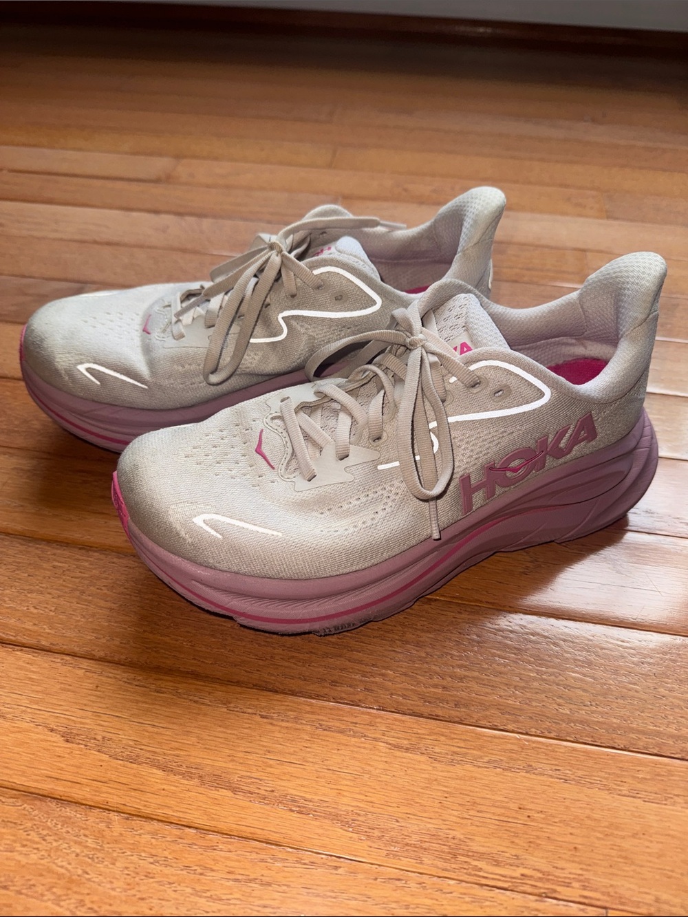 Hoka Clifton 10 Rose Cream/Dried Rose - Picture 2 of 9